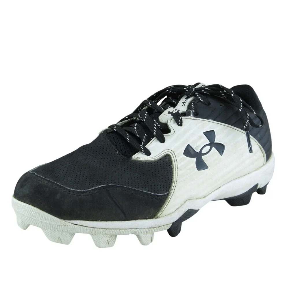 Under Armour Men Sneaker Shoes‎ Leadoff Black Synthetic Lace Up Size 8 Medium